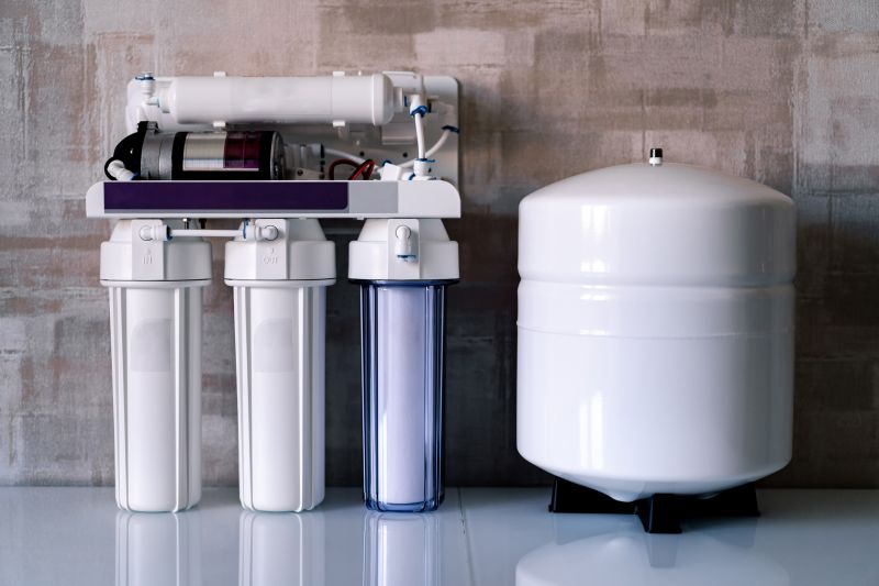 Water Softener System in Use